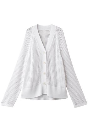 【アンクレイヴ/uncrave】のメッシュニット カーディガン 人気、トレンドファッション・服の通販 founy(ファニー) ファッション Fashion レディースファッション Fashion for Women トップス・カットソー Cut & Sew Tops ニット Knit Tops & Sweaters カーディガン・羽織り Layered Style Cardigans おすすめ Recommended / Our Picks カーディガン Cardigan, Knitwear ストレート Straight, Straight Cut セットアップ Set-Up, Coordinated Outfit メッシュ Mesh, Net Fabric |ID:prp329100004860789