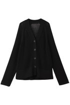 【アンクレイヴ/uncrave】のメッシュニット カーディガン ブラック|ID: prp329100004860789 ipo3291000000036772179