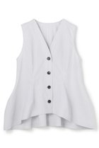 【アンクレイヴ/uncrave】のコットンクロスストライプ ペプラムジレブラウス ネイビーストライプ|ID: prp329100004860794 ipo3291000000035999816