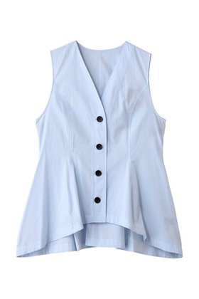 【アンクレイヴ/uncrave】 コットンクロスストライプ ペプラムジレブラウス人気、トレンドファッション・服の通販 founy(ファニー) ファッション Fashion レディースファッション Fashion for Women アウター Coat / Outerwear Collection トップス・カットソー Cut & Sew Tops キャミソール&ノースリーブ Camisoles & Sleeveless Tops シャツ・ブラウス・オフィスカジュアル Elegant Blouses & Button-Ups ベスト&ジレ / 重ね着スタイル Vests & Gilets おすすめ Recommended / Our Picks コルセット Corset, Bustier シェイプ Shape, Slim Fit ストライプ Stripe, Striped Pattern セットアップ Set-Up, Coordinated Outfit ノースリーブ Sleeveless, No-Sleeve ペプラム Peplum, Flared Hem 無地 Plain, Solid Color |ID:prp329100004860794