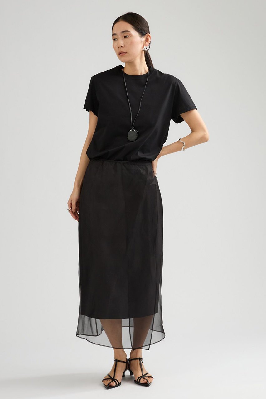 【カオス/Chaos】のクーシュスカート 人気、トレンドファッション・服の通販 founy(ファニー) 　ファッション　Fashion　レディースファッション　Fashion for Women　スカート　Skirts　ロングスカート　Long Skirts / Maxi & Midi Skirts　インナー　Innerwear　エアリー　Airy Texture　オーガンジー　Organza Fabric　春　Spring　シアー　Sheer, See-Through　シルク　Silk, 100% Silk　バランス　Balance, Style Balance　フォルム　Silhouette, Form　ロング　Long, Long-Length　S/S・春夏　SS, Spring/Summer, Warm Season　夏　Summer　2026年　2026　other-7|ID: prp329100004860824 ipo3291000000036000055