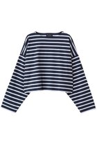 【エリオポール/heliopole】の【Le Minor】PETIT CHERI カットソー 人気、トレンドファッション・服の通販 founy(ファニー) ファッション Fashion レディースファッション Fashion for Women トップス・カットソー Cut & Sew Tops シャツ・ブラウス・オフィスカジュアル Elegant Blouses & Button-Ups ロングTシャツ・Tシャツ Longline T-Shirts & Tees カットソー・ベーシックTシャツ Cut-and-Sewn Tops / Stretch Tees & Basics 2026年 2026 カットソー Cut and Sewn Top クロップド Cropped, Short Length スリーブ Sleeve, Long Sleeve / Short Sleeve トレンド Trend, Trending Now フランス France, French ボーダー Border, Stripe ロング Long, Long-Length 夏 Summer 春 Spring S/S・春夏 SS, Spring/Summer, Warm Season thumbnail ネイビー|ID: prp329100004860830 ipo3291000000036000091