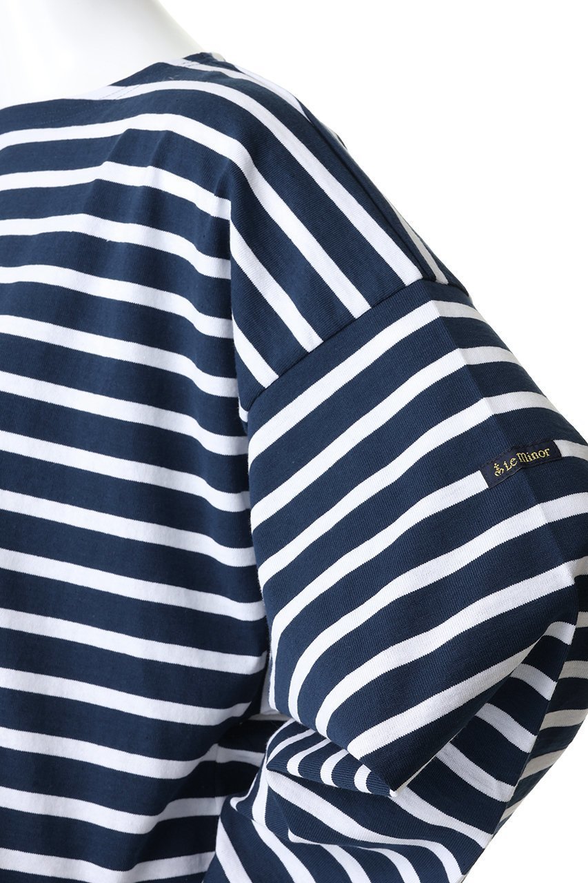 【エリオポール/heliopole】の【Le Minor】PETIT CHERI カットソー 人気、トレンドファッション・服の通販 founy(ファニー) ファッション Fashion レディースファッション Fashion for Women トップス・カットソー Cut & Sew Tops シャツ・ブラウス・オフィスカジュアル Elegant Blouses & Button-Ups ロングTシャツ・Tシャツ Longline T-Shirts & Tees カットソー・ベーシックTシャツ Cut-and-Sewn Tops / Stretch Tees & Basics 2026年 2026 カットソー Cut and Sewn Top クロップド Cropped, Short Length スリーブ Sleeve, Long Sleeve / Short Sleeve トレンド Trend, Trending Now フランス France, French ボーダー Border, Stripe ロング Long, Long-Length 夏 Summer 春 Spring S/S・春夏 SS, Spring/Summer, Warm Season other-5|ID: prp329100004860830 ipo3291000000036000096