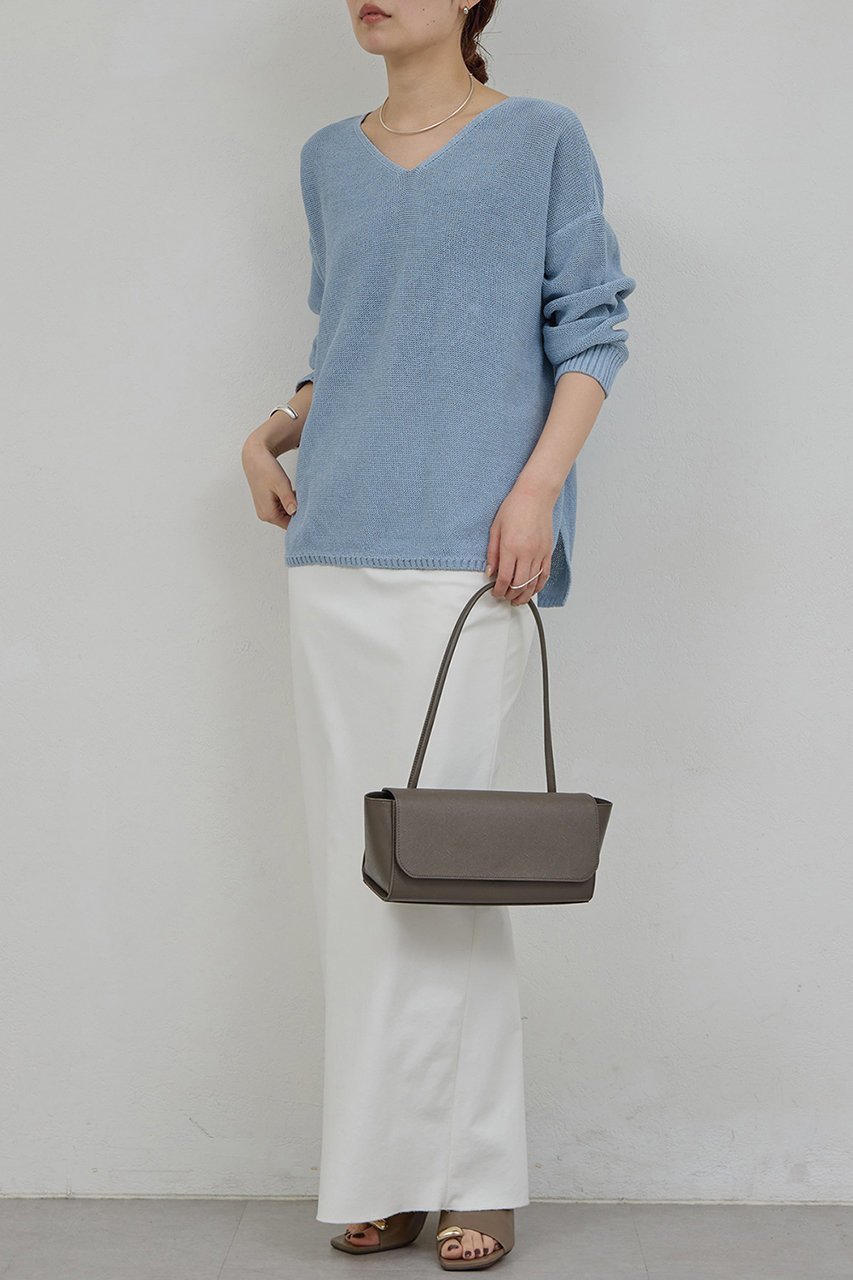 【ガリャルダガランテ/GALLARDAGALANTE】のコットンメッシュプルオーバー 人気、トレンドファッション・服の通販 founy(ファニー) 　ファッション　Fashion　レディースファッション　Fashion for Women　トップス・カットソー　Cut & Sew Tops　ニット　Knit Tops & Sweaters　カジュアルプルオーバー・ニットトップス　Pullovers & Knit Tops / Casual Pullovers　2026年　2026　スリット　Slit, Slit Detail　ヘムライン　Hemline, Bottom Cut　ベーシック　Basic, Essential　夏　Summer　春　Spring　S/S・春夏　SS, Spring/Summer, Warm Season　other-3|ID: prp329100004860835 ipo3291000000036000147