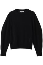 【ベイジ,/BEIGE,】のARSENOPY(アルセノ)/コットンドライタッチクルーネックニット 人気、トレンドファッション・服の通販 founy(ファニー) ファッション Fashion レディースファッション Fashion for Women トップス・カットソー Cut & Sew Tops ニット Knit Tops & Sweaters カジュアルプルオーバー・ニットトップス Pullovers & Knit Tops / Casual Pullovers シアー Sheer, See-Through シンプル Simple, Minimal スリーブ Sleeve, Long Sleeve / Short Sleeve thumbnail Black|ID: prp329100004860838 ipo3291000000036520023