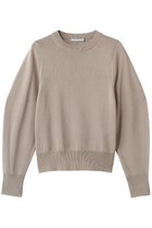 【ベイジ,/BEIGE,】のARSENOPY(アルセノ)/コットンドライタッチクルーネックニット 人気、トレンドファッション・服の通販 founy(ファニー) ファッション Fashion レディースファッション Fashion for Women トップス・カットソー Cut & Sew Tops ニット Knit Tops & Sweaters カジュアルプルオーバー・ニットトップス Pullovers & Knit Tops / Casual Pullovers シアー Sheer, See-Through シンプル Simple, Minimal スリーブ Sleeve, Long Sleeve / Short Sleeve thumbnail Taupe|ID: prp329100004860838 ipo3291000000036520024