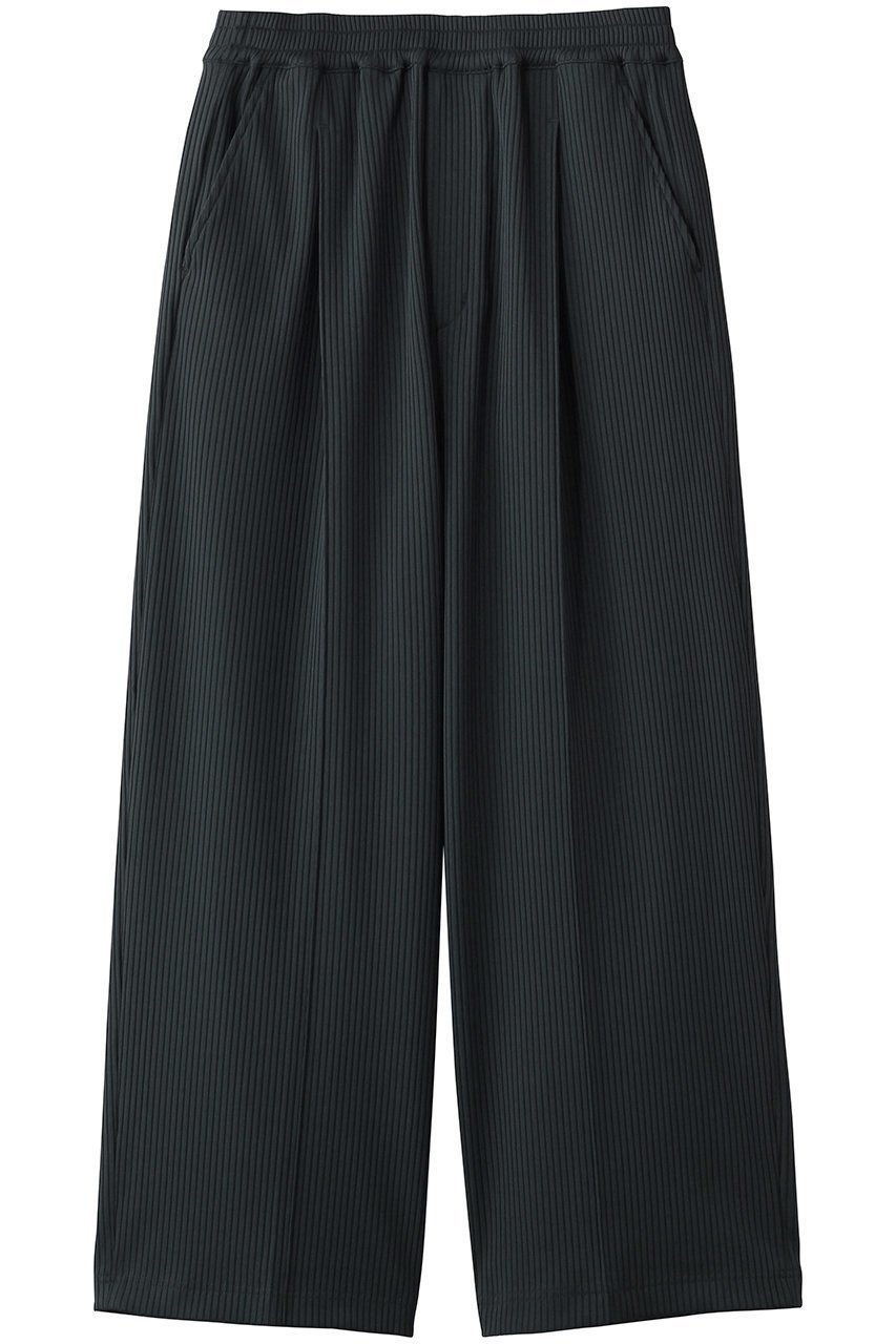 【メゾンスペシャル/MAISON SPECIAL】の【UNISEX】オメガリブプライムワイドパンツ インテリア・キッズ・メンズ・レディースファッション・服の通販 founy(ファニー) 　ファッション　Fashion　レディースファッション　Fashion for Women　パンツ　Pants & Trousers　2026年　2026　ユニセックス　Unisex, Genderless　センター　Center, Center Line　夏　Summer　春　Spring　S/S・春夏　SS, Spring/Summer, Warm Season　C.GRY(チャコールグレー)|ID: prp329100004860839 ipo3291000000036000185