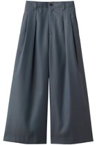 【メゾンスペシャル/MAISON SPECIAL】の【UNISEX】72/2 4色シャンブレーウールバギーパンツ D.BLU(ダークブルー)|ID: prp329100004860841 ipo3291000000036000204