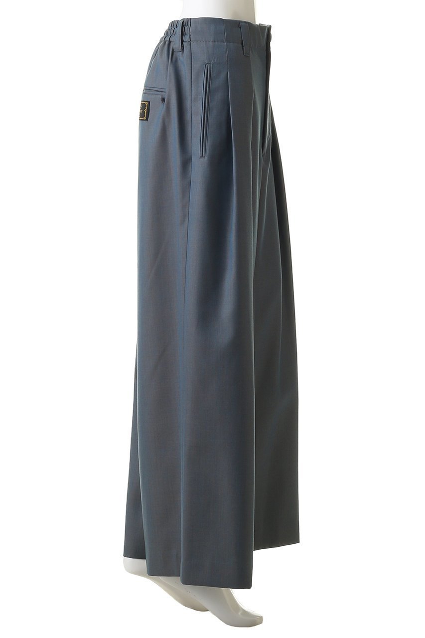 【メゾンスペシャル/MAISON SPECIAL】の【UNISEX】72/2 4色シャンブレーウールバギーパンツ 人気、トレンドファッション・服の通販 founy(ファニー) 　ファッション　Fashion　レディースファッション　Fashion for Women　パンツ　Pants & Trousers　2026年　2026　ユニセックス　Unisex, Genderless　シャンブレー　Chambray, Denim-Like Fabric　ワイド　Wide, Wide Fit　夏　Summer　春　Spring　S/S・春夏　SS, Spring/Summer, Warm Season　other-3|ID: prp329100004860841 ipo3291000000036000206