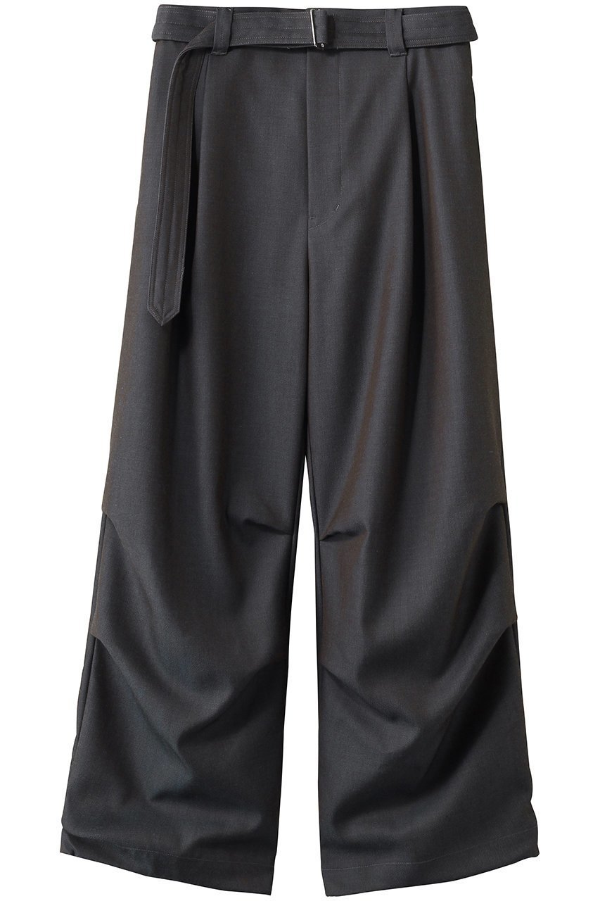 【メゾンスペシャル/MAISON SPECIAL】の【UNISEX】48/2 4色シャンブレーウールスノーパンツ インテリア・キッズ・メンズ・レディースファッション・服の通販 founy(ファニー) 　ファッション　Fashion　レディースファッション　Fashion for Women　パンツ　Pants & Trousers　ユニセックス　Unisex, Genderless　S.BLU(スカイブルー)|ID: prp329100004860842 ipo3291000000036536611