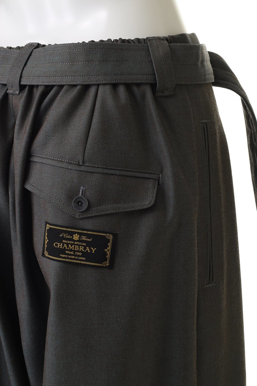 【メゾンスペシャル/MAISON SPECIAL】の【UNISEX】48/2 4色シャンブレーウールスノーパンツ 人気、トレンドファッション・服の通販 founy(ファニー) 　ファッション　Fashion　レディースファッション　Fashion for Women　パンツ　Pants & Trousers　ユニセックス　Unisex, Genderless　other-6|ID: prp329100004860842 ipo3291000000036617080