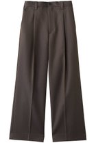 【メゾンスペシャル/MAISON SPECIAL】の【UNISEX】48/2 4色シャンブレーウールワンタックワイド GRY(グレー)|ID: prp329100004860843 ipo3291000000036000223