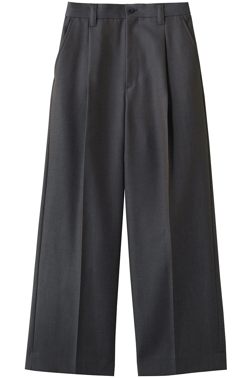 【メゾンスペシャル/MAISON SPECIAL】の【UNISEX】48/2 4色シャンブレーウールワンタックワイド インテリア・キッズ・メンズ・レディースファッション・服の通販 founy(ファニー) 　ファッション　Fashion　レディースファッション　Fashion for Women　パンツ　Pants & Trousers　2026年　2026　ユニセックス　Unisex, Genderless　シャンブレー　Chambray, Denim-Like Fabric　シンプル　Simple, Minimal　夏　Summer　春　Spring　S/S・春夏　SS, Spring/Summer, Warm Season　S.BLU(スカイブルー)|ID: prp329100004860843 ipo3291000000036000226