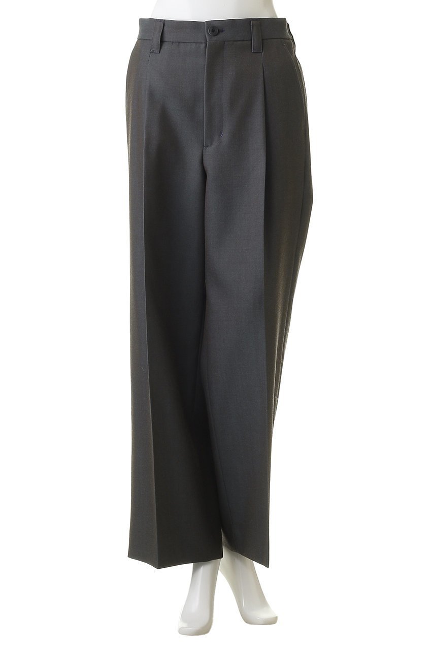 【メゾンスペシャル/MAISON SPECIAL】の【UNISEX】48/2 4色シャンブレーウールワンタックワイド 人気、トレンドファッション・服の通販 founy(ファニー) 　ファッション　Fashion　レディースファッション　Fashion for Women　パンツ　Pants & Trousers　2026年　2026　ユニセックス　Unisex, Genderless　シャンブレー　Chambray, Denim-Like Fabric　シンプル　Simple, Minimal　夏　Summer　春　Spring　S/S・春夏　SS, Spring/Summer, Warm Season　other-2|ID: prp329100004860843 ipo3291000000036000228