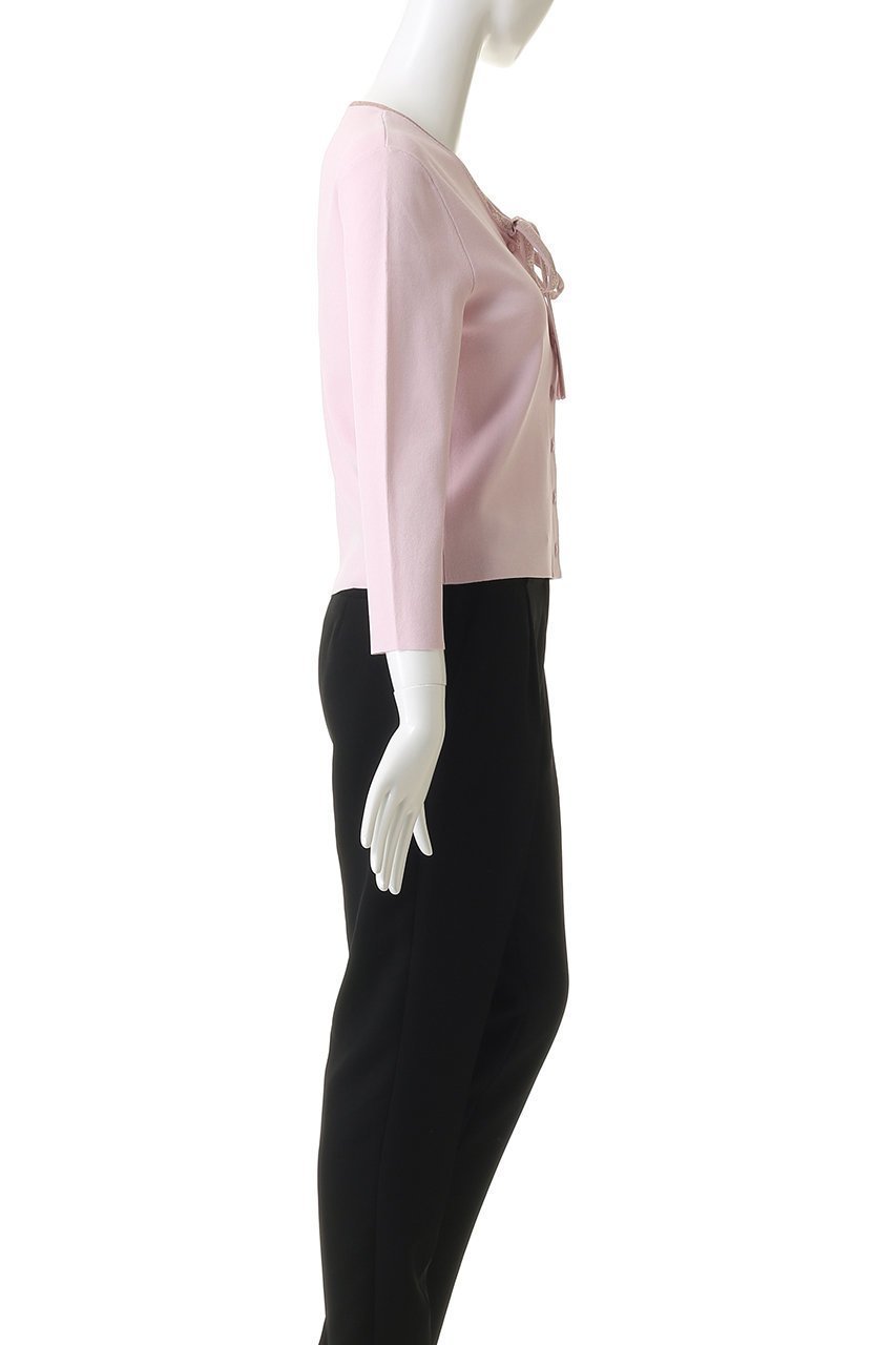 【アナイ/ANAYI】のステップビジューカーディガン 人気、トレンドファッション・服の通販 founy(ファニー) 　ファッション　Fashion　レディースファッション　Fashion for Women　トップス・カットソー　Cut & Sew Tops　ニット　Knit Tops & Sweaters　カーディガン・羽織り　Layered Style Cardigans　2026年　2026　とろみ　Fluid, Flowy Fabric　カーディガン　Cardigan, Knitwear　パーティ　Party, Party Style　ビジュー　Bijou, Jewel-like Accent　リボン　Ribbon, Bow　エレガント 上品　Elegant　夏　Summer　春　Spring　S/S・春夏　SS, Spring/Summer, Warm Season　other-3|ID: prp329100004860844 ipo3291000000036000239