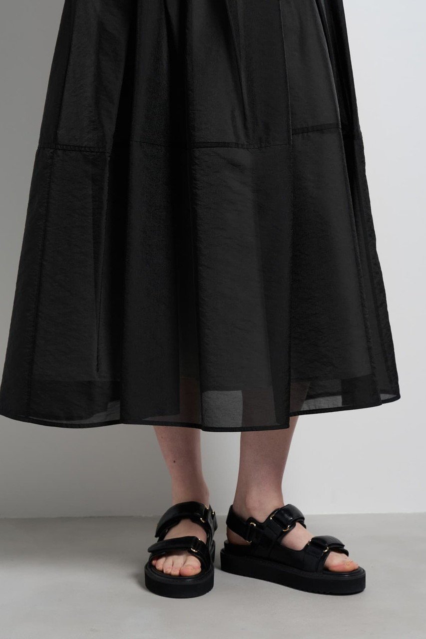 【ランバン オン ブルー/LANVIN en Bleu】のシアータックフレアスカート 人気、トレンドファッション・服の通販 founy(ファニー) ファッション Fashion レディースファッション Fashion for Women スカート Skirts Aライン・フレアスカート A-Line & Flared Skirts ロングスカート Long Skirts / Maxi & Midi Skirts 2026年 2026 エアリー Airy Texture オーガンジー Organza Fabric バランス Balance, Style Balance フレア Flare, Flared ロング Long, Long-Length エレガント 上品 Elegant 夏 Summer 春 Spring S/S・春夏 SS, Spring/Summer, Warm Season 軽量 Lightweight, Ultra Light other-6|ID: prp329100004861129 ipo3291000000036008171