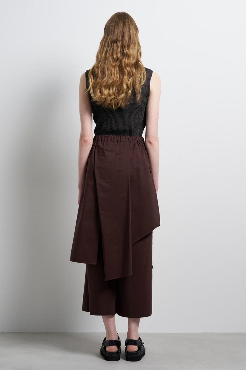 【ランバン オン ブルー/LANVIN en Bleu】のアシンメトリーレイヤードパンツ 人気、トレンドファッション・服の通販 founy(ファニー) ファッション Fashion レディースファッション Fashion for Women パンツ Pants & Trousers 2026年 2026 アシンメトリー Asymmetrical Style ファブリック Fabric, Textile ボトム Bottoms, Lower Wear リラックス Relax, Relaxed Fit 夏 Summer 春 Spring S/S・春夏 SS, Spring/Summer, Warm Season other-8|ID: prp329100004861130 ipo3291000000036008187