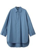 【アンクレイヴ/uncrave】のコットンクロスプレーン BIGシャツ サックス|ID: prp329100004861134 ipo3291000000036008204