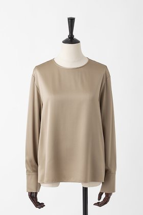 【オーヴィル/EAUVIRE】 ウォッシャブルシルクロングスリーブブラウス人気、トレンドファッション・服の通販 founy(ファニー) ファッション Fashion レディースファッション Fashion for Women トップス・カットソー Cut & Sew Tops シャツ・ブラウス・オフィスカジュアル Elegant Blouses & Button-Ups インナー Innerwear シルク Silk, 100% Silk ジャケット Jacket, Outerwear ストレッチ Stretch, Stretchy Fabric スリーブ Sleeve, Long Sleeve / Short Sleeve ロング Long, Long-Length エレガント 上品 Elegant 定番 Standard, Basic Item 新作・新入荷 New Arrivals / New In |ID:prp329100004861139