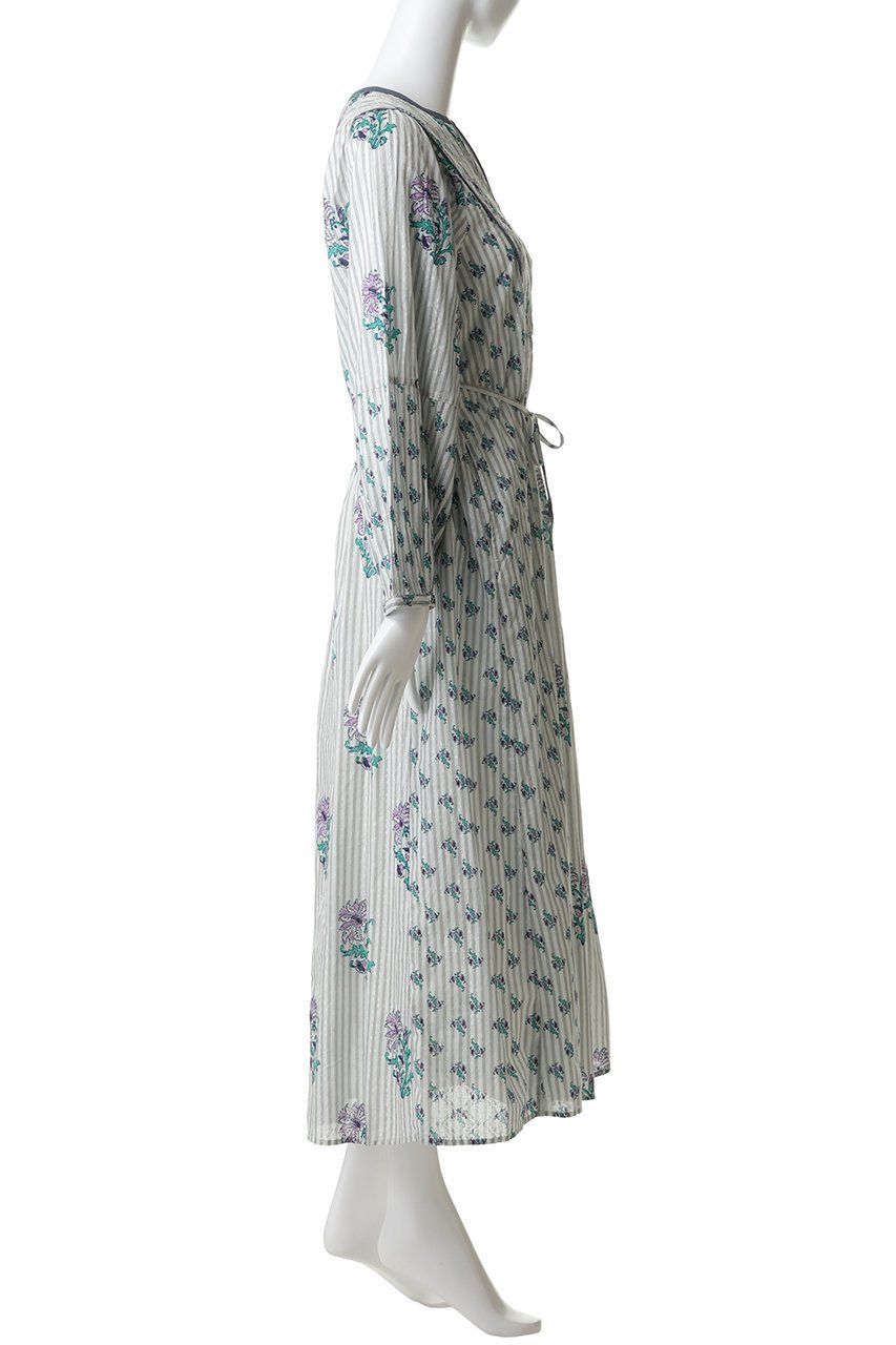 【ヌキテパ/NE QUITTEZ PAS】のCotton Jacquard Lily Print シャーリングワンピース 人気、トレンドファッション・服の通販 founy(ファニー) ファッション Fashion レディースファッション Fashion for Women ワンピース Dresses チュニック Tunic Tops & Dresses 2026年 2026 シャーリング Shirring, Ruched ストライプ Stripe, Striped Pattern チュニック Tunic, Long Top ティアード Tiered, Tiered Style パーティ Party, Party Style プリント Print, Printed Pattern リラックス Relax, Relaxed Fit ロング Long, Long-Length 夏 Summer 春 Spring S/S・春夏 SS, Spring/Summer, Warm Season other-3|ID: prp329100004861347 ipo3291000000036026670