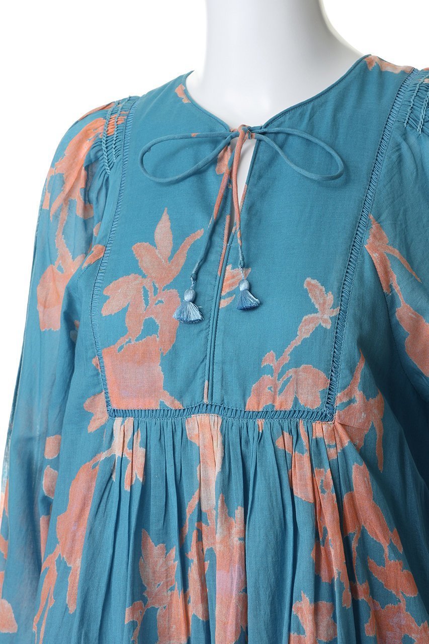 【ヌキテパ/NE QUITTEZ PAS】のCotton Voile Rose Print Hand Smocking ドレス 人気、トレンドファッション・服の通販 founy(ファニー) ファッション Fashion レディースファッション Fashion for Women ワンピース Dresses フォーマル・パーティードレス・結婚式用ドレス Elegant & Casual Dresses チュニック Tunic Tops & Dresses 2026年 2026 チュニック Tunic, Long Top ドレス Dress, One-Piece プリント Print, Printed Pattern ロング Long, Long-Length ローズ Rose, Rose Motif 夏 Summer 春 Spring S/S・春夏 SS, Spring/Summer, Warm Season other-5|ID: prp329100004861348 ipo3291000000036026684