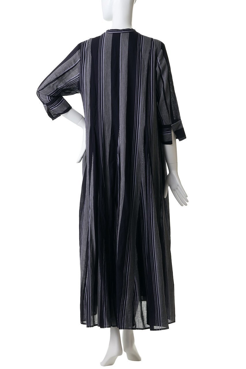 【ヌキテパ/NE QUITTEZ PAS】のCotton Voile Stripe パネルドレス 人気、トレンドファッション・服の通販 founy(ファニー) 　ファッション　Fashion　レディースファッション　Fashion for Women　ワンピース　Dresses　フォーマル・パーティードレス・結婚式用ドレス　Elegant & Casual Dresses　チュニック　Tunic Tops & Dresses　2026年　2026　エアリー　Airy Texture　ストライプ　Stripe, Striped Pattern　チュニック　Tunic, Long Top　ドレス　Dress, One-Piece　モダン　Modern, Contemporary　リゾート　Resort, Vacation Style　ロング　Long, Long-Length　夏　Summer　春　Spring　S/S・春夏　SS, Spring/Summer, Warm Season　other-4|ID: prp329100004861352 ipo3291000000036026730