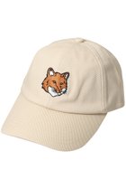 【メゾン キツネ/MAISON KITSUNE】の【UNISEX】FOX HEAD キャップ ドリフトウッド|ID: prp329100004861353 ipo3291000000036026771