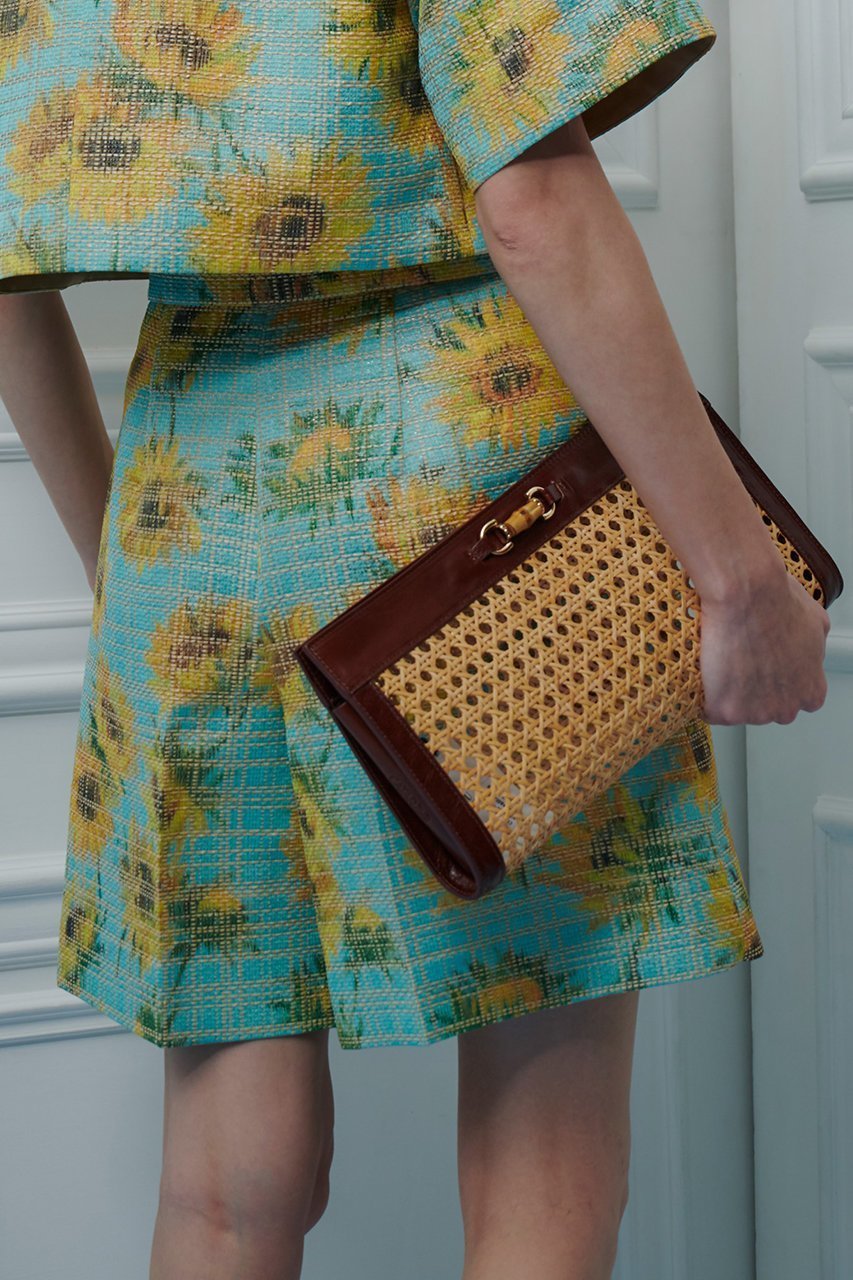 【アルアバイル/allureville】の【LOULOU WILLOUGHBY】サンフラワージャカードショートパンツ 人気、トレンドファッション・服の通販 founy(ファニー) ファッション Fashion レディースファッション Fashion for Women パンツ Pants & Trousers ショートパンツ・ハーフパンツ High-Waisted & Relaxed Shorts 2026年 2026 おすすめ Recommended / Our Picks イエロー Yellow イタリア Italy ショート Short, Short Length ジャケット Jacket, Outerwear セットアップ Set-Up, Coordinated Outfit ターコイズ Turquoise, Blue-Green モチーフ Motif, Design Theme 夏 Summer 春 Spring S/S・春夏 SS, Spring/Summer, Warm Season other-3|ID: prp329100004861664 ipo3291000000036045067