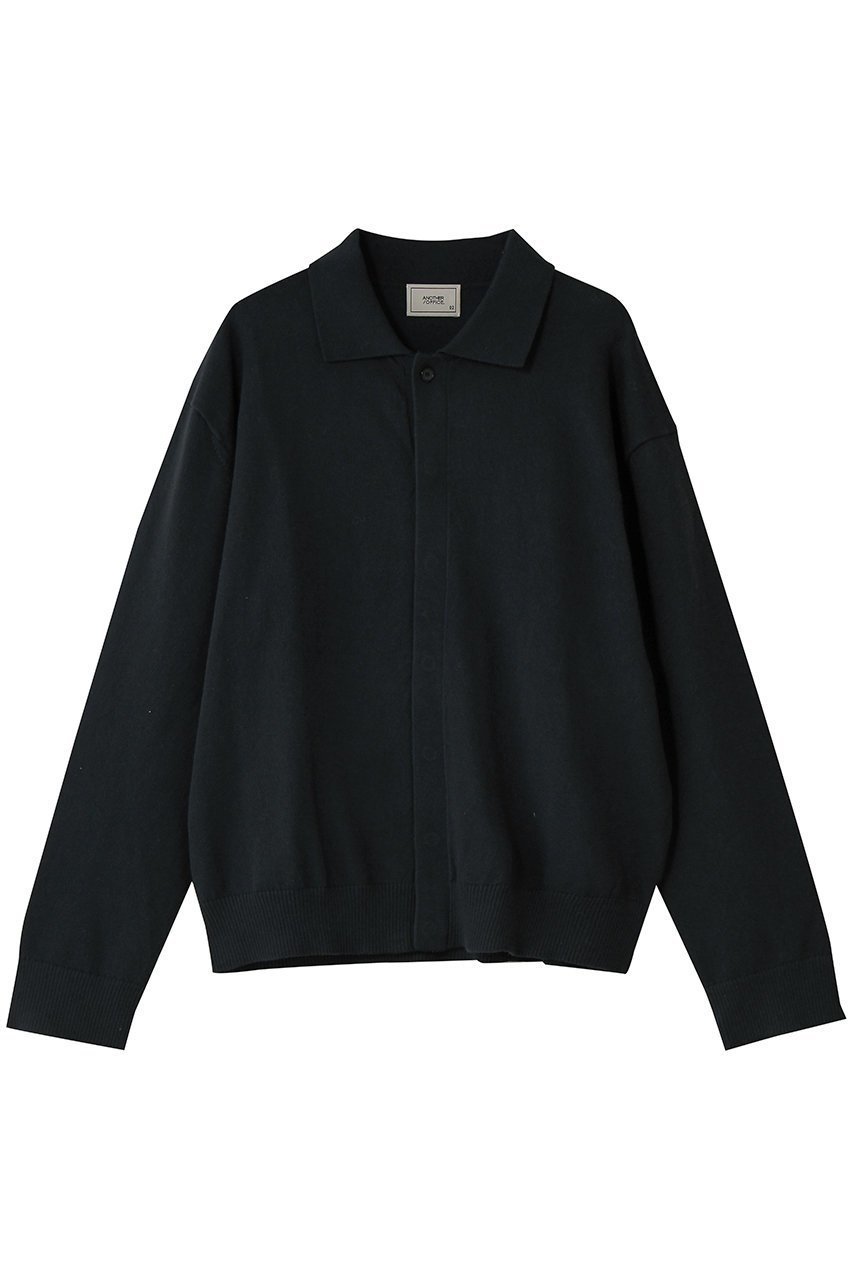【その他のブランド/Other】の【UNISEX】Hidden Button Collar Cardigan インテリア・キッズ・メンズ・レディースファッション・服の通販 founy(ファニー) ファッション Fashion レディースファッション Fashion for Women トップス・カットソー Cut & Sew Tops ニット Knit Tops & Sweaters カーディガン・羽織り Layered Style Cardigans カジュアルプルオーバー・ニットトップス Pullovers & Knit Tops / Casual Pullovers 2026年 2026 ユニセックス Unisex, Genderless おすすめ Recommended / Our Picks カーディガン Cardigan, Knitwear フロント Front, Front Design 夏 Summer 春 Spring S/S・春夏 SS, Spring/Summer, Warm Season A/W・秋冬 Autumn/Winter MIDNIGHT|ID: prp329100004861676 ipo3291000000036050198