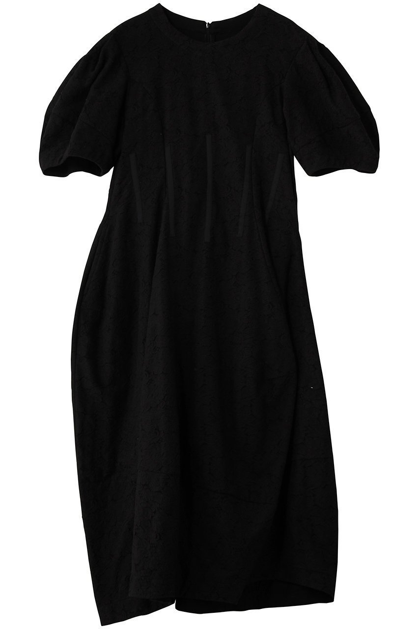 【チカ キサダ/CHIKA KISADA】のパフスリーブ レース ドレス インテリア・キッズ・メンズ・レディースファッション・服の通販 founy(ファニー) ファッション Fashion レディースファッション Fashion for Women ワンピース Dresses フォーマル・パーティードレス・結婚式用ドレス Elegant & Casual Dresses チュニック Tunic Tops & Dresses オケージョン Occasion Wear スリーブ Sleeve, Long Sleeve / Short Sleeve チュニック Tunic, Long Top ドレス Dress, One-Piece フェミニン Feminine, Girly レース Lace, Lace Fabric ロング Long, Long-Length ブラック|ID: prp329100004861679 ipo3291000000036743960