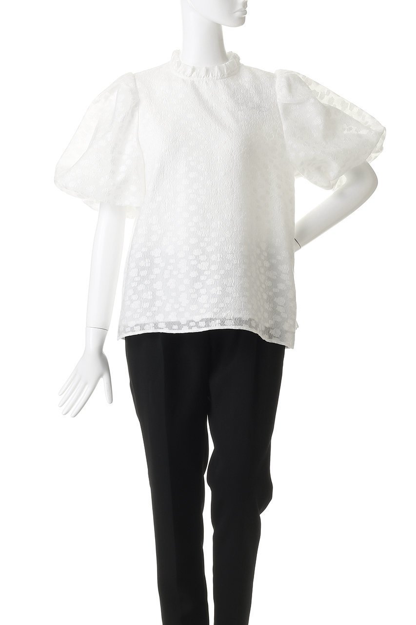 【アミカ/AMICA】のシアークチュールトップ 人気、トレンドファッション・服の通販 founy(ファニー) ファッション Fashion レディースファッション Fashion for Women トップス・カットソー Cut & Sew Tops シャツ・ブラウス・オフィスカジュアル Elegant Blouses & Button-Ups 2026年 2026 シアー Sheer, See-Through ショート Short, Short Length ジャカード/ジャガード Jacquard, Woven Pattern スリーブ Sleeve, Long Sleeve / Short Sleeve フリル Frill, Ruffle 人気 Popular, Best Seller 夏 Summer 春 Spring S/S・春夏 SS, Spring/Summer, Warm Season 無地 Plain, Solid Color other-2|ID: prp329100004861682 ipo3291000000036050264