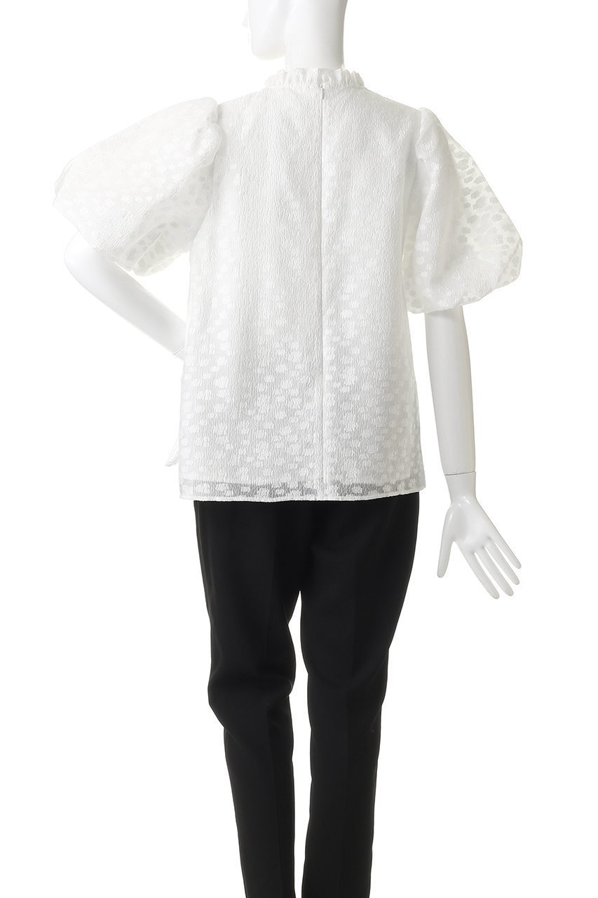 【アミカ/AMICA】のシアークチュールトップ 人気、トレンドファッション・服の通販 founy(ファニー) ファッション Fashion レディースファッション Fashion for Women トップス・カットソー Cut & Sew Tops シャツ・ブラウス・オフィスカジュアル Elegant Blouses & Button-Ups 2026年 2026 シアー Sheer, See-Through ショート Short, Short Length ジャカード/ジャガード Jacquard, Woven Pattern スリーブ Sleeve, Long Sleeve / Short Sleeve フリル Frill, Ruffle 人気 Popular, Best Seller 夏 Summer 春 Spring S/S・春夏 SS, Spring/Summer, Warm Season 無地 Plain, Solid Color other-4|ID: prp329100004861682 ipo3291000000036050267