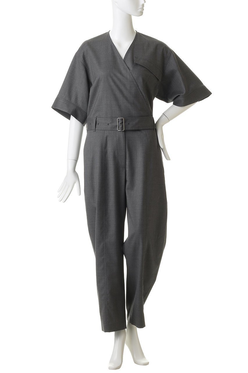 【イレーヴ/YLEVE】のSUPER120 S シャンブレー ウール オールインワン 人気、トレンドファッション・服の通販 founy(ファニー) ファッション Fashion レディースファッション Fashion for Women パンツ Pants & Trousers 2026年 2026 サマー Summer, Summer Style シャンブレー Chambray, Denim-Like Fabric フォルム Silhouette, Form リラックス Relax, Relaxed Fit ワッシャー Washer, Crinkled Finish エレガント 上品 Elegant 夏 Summer 春 Spring S/S・春夏 SS, Spring/Summer, Warm Season other-2|ID: prp329100004861688 ipo3291000000036050319