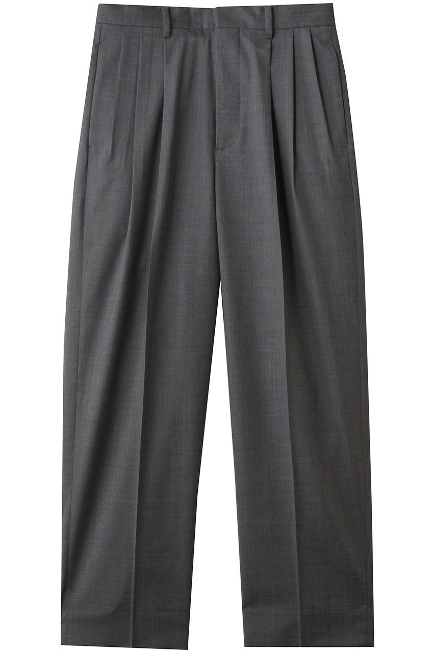 【イレーヴ/YLEVE】のSUPER120 S シャンブレー ウール 3タック パンツ 人気、トレンドファッション・服の通販 founy(ファニー) ファッション Fashion レディースファッション Fashion for Women パンツ Pants & Trousers サマー Summer, Summer Style シャンブレー Chambray, Denim-Like Fabric ビジネス 仕事 通勤 Business / Work / Commuting モダン Modern, Contemporary ワイド Wide, Wide Fit ワッシャー Washer, Crinkled Finish エレガント 上品 Elegant other-1|ID: prp329100004861689 ipo3291000000036887334