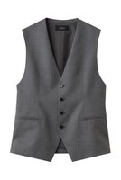 【イレーヴ/YLEVE】のSUPER120 S シャンブレー ウール ベスト 人気、トレンドファッション・服の通販 founy(ファニー) ファッション Fashion レディースファッション Fashion for Women アウター Coat / Outerwear Collection レディースジャケット・軽アウター Jackets オケージョン Occasion Wear サマー Summer, Summer Style シャンブレー Chambray, Denim-Like Fabric ジャケット Jacket, Outerwear ベスト Vest, Waistcoat リラックス Relax, Relaxed Fit ワッシャー Washer, Crinkled Finish エレガント 上品 Elegant 夏 Summer |ID:prp329100004861690