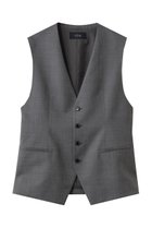 【イレーヴ/YLEVE】のSUPER120 S シャンブレー ウール ベスト 人気、トレンドファッション・服の通販 founy(ファニー) ファッション Fashion レディースファッション Fashion for Women アウター Coat / Outerwear Collection レディースジャケット・軽アウター Jackets オケージョン Occasion Wear サマー Summer, Summer Style シャンブレー Chambray, Denim-Like Fabric ジャケット Jacket, Outerwear ベスト Vest, Waistcoat リラックス Relax, Relaxed Fit ワッシャー Washer, Crinkled Finish エレガント 上品 Elegant 夏 Summer thumbnail グレー|ID: prp329100004861690 ipo3291000000036887345