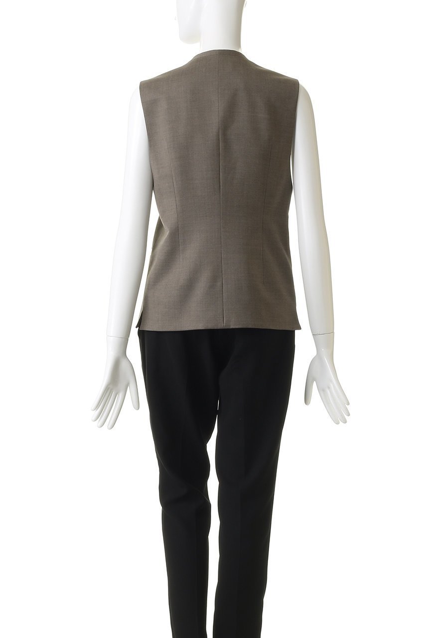 【イレーヴ/YLEVE】のSUPER120 S シャンブレー ウール ベスト 人気、トレンドファッション・服の通販 founy(ファニー) ファッション Fashion レディースファッション Fashion for Women アウター Coat / Outerwear Collection レディースジャケット・軽アウター Jackets オケージョン Occasion Wear サマー Summer, Summer Style シャンブレー Chambray, Denim-Like Fabric ジャケット Jacket, Outerwear ベスト Vest, Waistcoat リラックス Relax, Relaxed Fit ワッシャー Washer, Crinkled Finish エレガント 上品 Elegant 夏 Summer other-4|ID: prp329100004861690 ipo3291000000036887349