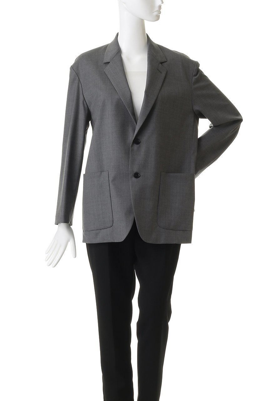 【イレーヴ/YLEVE】のSUPER120 S シャンブレー ウール ジャケット 人気、トレンドファッション・服の通販 founy(ファニー) ファッション Fashion レディースファッション Fashion for Women アウター Coat / Outerwear Collection レディースジャケット・軽アウター Jackets サマー Summer, Summer Style シャンブレー Chambray, Denim-Like Fabric ジャケット Jacket, Outerwear ワッシャー Washer, Crinkled Finish エレガント 上品 Elegant other-2|ID: prp329100004861691 ipo3291000000036887355