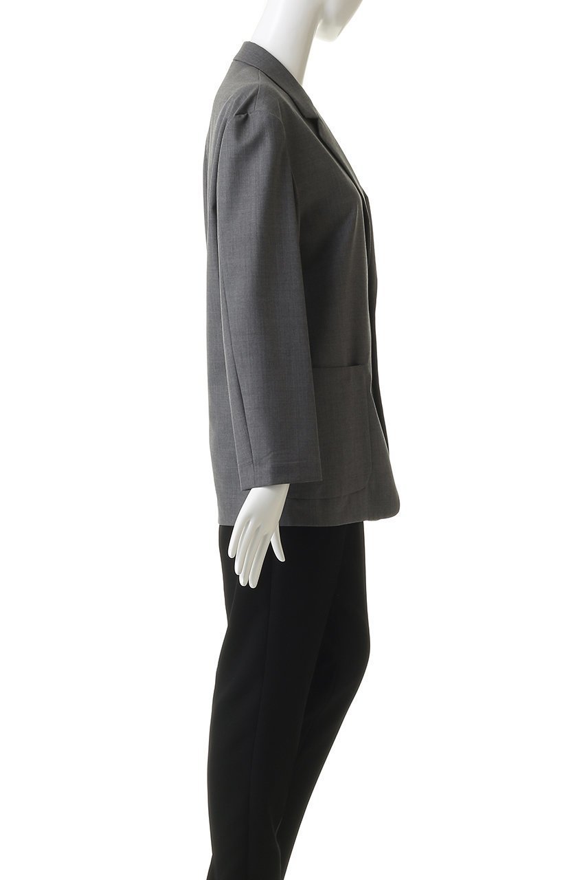 【イレーヴ/YLEVE】のSUPER120 S シャンブレー ウール ジャケット 人気、トレンドファッション・服の通販 founy(ファニー) ファッション Fashion レディースファッション Fashion for Women アウター Coat / Outerwear Collection レディースジャケット・軽アウター Jackets サマー Summer, Summer Style シャンブレー Chambray, Denim-Like Fabric ジャケット Jacket, Outerwear ワッシャー Washer, Crinkled Finish エレガント 上品 Elegant other-3|ID: prp329100004861691 ipo3291000000036887356