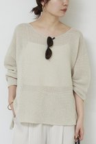 【ガリャルダガランテ/GALLARDAGALANTE】のペーパーヤーンメッシュニット 人気、トレンドファッション・服の通販 founy(ファニー) ファッション Fashion レディースファッション Fashion for Women トップス・カットソー Cut & Sew Tops ニット Knit Tops & Sweaters カジュアルプルオーバー・ニットトップス Pullovers & Knit Tops / Casual Pullovers 2026年 2026 インナー Innerwear キャミソール Camisole, Spaghetti Strap Top タンク Tank Top, Sleeveless Top メッシュ Mesh, Net Fabric 夏 Summer 春 Spring S/S・春夏 SS, Spring/Summer, Warm Season thumbnail ライトベージュ|ID: prp329100004861695 ipo3291000000036050414