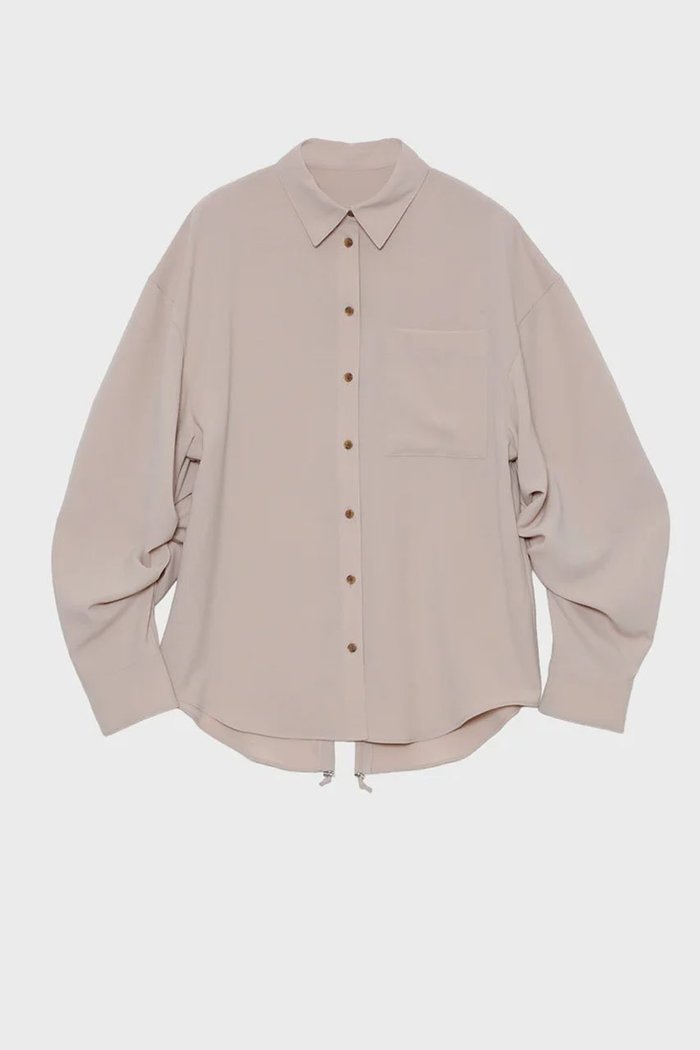 【スタニングルアー/STUNNING LURE】のバックドロストシャツ インテリア・キッズ・メンズ・レディースファッション・服の通販 founy(ファニー) https://founy.com/ ファッション Fashion レディースファッション Fashion for Women トップス・カットソー Cut & Sew Tops シャツ・ブラウス・オフィスカジュアル Elegant Blouses & Button-Ups バッグ Bags インナー Innerwear シンプル Simple, Minimal スリーブ Sleeve, Long Sleeve / Short Sleeve ドローストリング Drawstring, Pull Cord フロント Front, Front Design レース Lace, Lace Fabric ロング Long, Long-Length 新作・新入荷 New Arrivals / New In |ID: prp329100004861700 ipo3291000000036050482