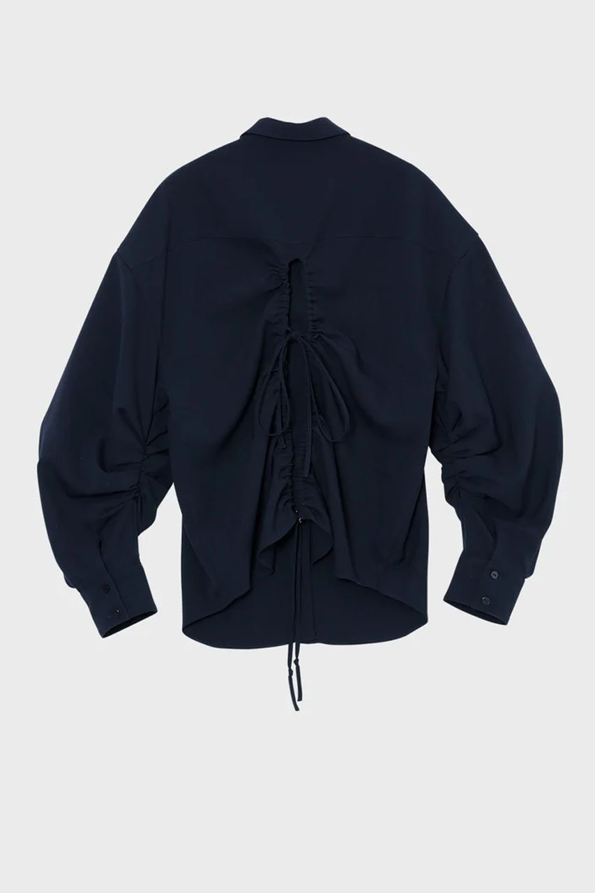 【スタニングルアー/STUNNING LURE】のバックドロストシャツ 人気、トレンドファッション・服の通販 founy(ファニー) 　ファッション　Fashion　レディースファッション　Fashion for Women　トップス・カットソー　Cut & Sew Tops　シャツ・ブラウス・オフィスカジュアル　Elegant Blouses & Button-Ups　バッグ　Bags　インナー　Innerwear　シンプル　Simple, Minimal　スリーブ　Sleeve, Long Sleeve / Short Sleeve　ドローストリング　Drawstring, Pull Cord　フロント　Front, Front Design　レース　Lace, Lace Fabric　ロング　Long, Long-Length　新作・新入荷　New Arrivals / New In　other-4|ID: prp329100004861700 ipo3291000000036050491