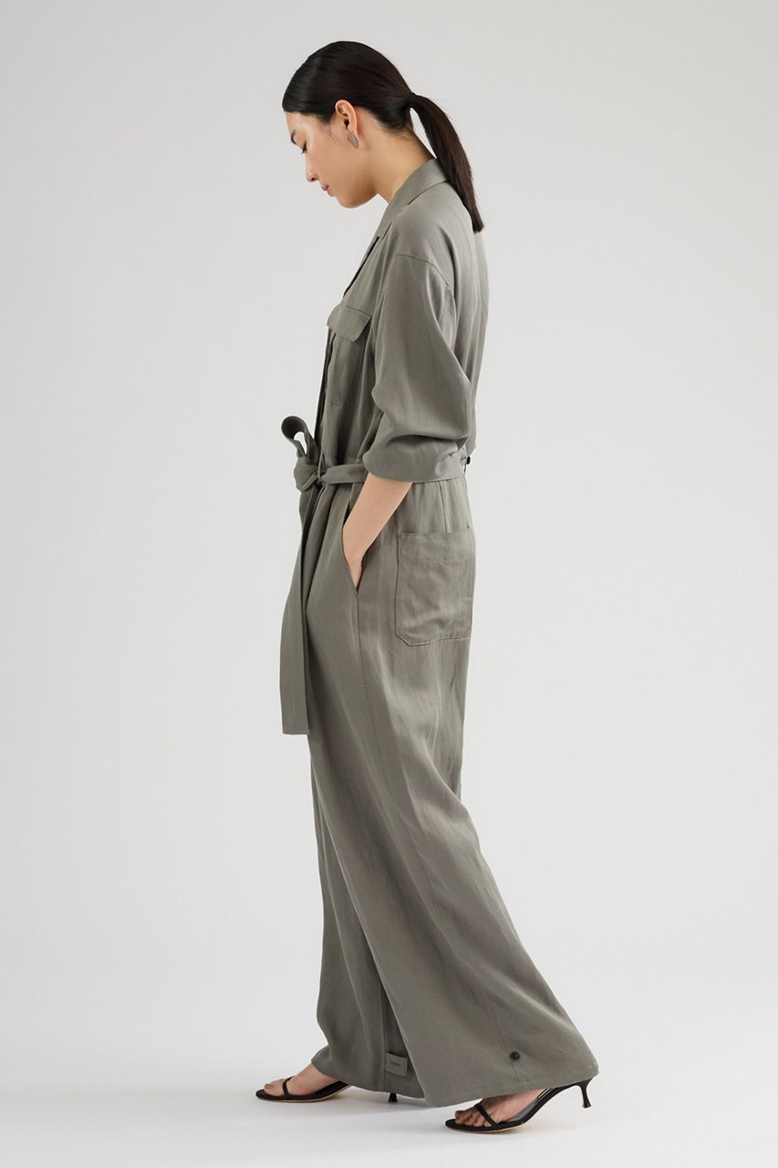 【カオス/Chaos】のタンジェオールインワン 人気、トレンドファッション・服の通販 founy(ファニー) ファッション Fashion レディースファッション Fashion for Women パンツ Pants & Trousers エレガント 上品 Elegant 春 Spring サテン Satin, Glossy Fabric ドレープ Drape, Draping Fabric なめらか Smooth, Silky Texture ミックス Mix, Mixed Style ミリタリー Military, Army Style リネン Linen, Linen Fabric リボン Ribbon, Bow S/S・春夏 SS, Spring/Summer, Warm Season 夏 Summer 2026年 2026 other-3|ID: prp329100004861701 ipo3291000000036050505