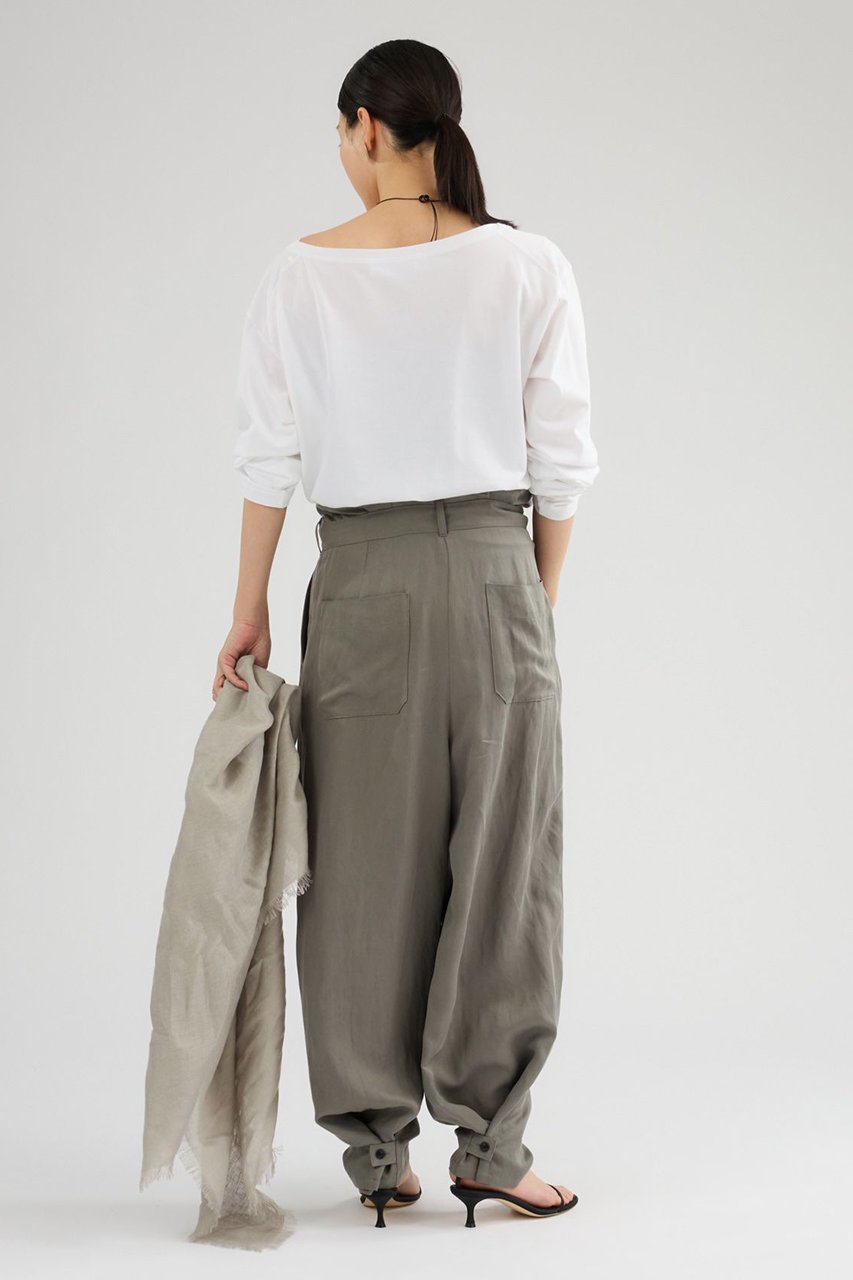 【カオス/Chaos】のタンジェオールインワン 人気、トレンドファッション・服の通販 founy(ファニー) ファッション Fashion レディースファッション Fashion for Women パンツ Pants & Trousers エレガント 上品 Elegant 春 Spring サテン Satin, Glossy Fabric ドレープ Drape, Draping Fabric なめらか Smooth, Silky Texture ミックス Mix, Mixed Style ミリタリー Military, Army Style リネン Linen, Linen Fabric リボン Ribbon, Bow S/S・春夏 SS, Spring/Summer, Warm Season 夏 Summer 2026年 2026 other-7|ID: prp329100004861701 ipo3291000000036050510