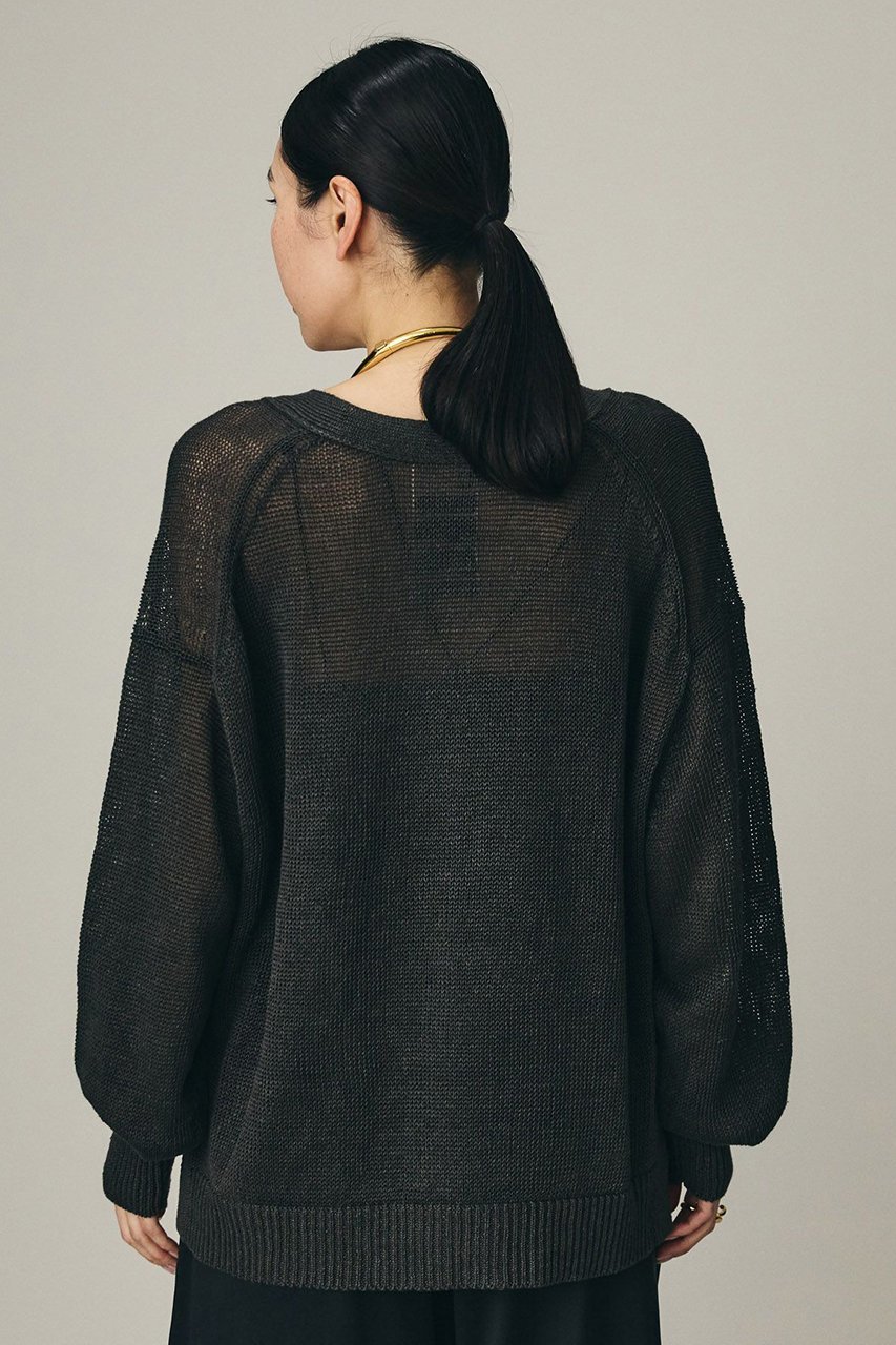 【カオス/Chaos】のノーマンリネンカーディガン 人気、トレンドファッション・服の通販 founy(ファニー) 　ファッション　Fashion　レディースファッション　Fashion for Women　トップス・カットソー　Cut & Sew Tops　ニット　Knit Tops & Sweaters　カーディガン・羽織り　Layered Style Cardigans　カーディガン　Cardigan, Knitwear　ミドル　Middle Length, Mid Height　リネン　Linen, Linen Fabric　夏　Summer　other-6|ID: prp329100004861704 ipo3291000000036693949