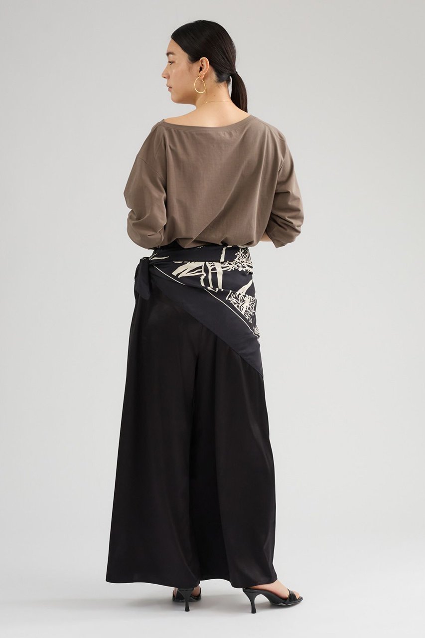 【カオス/Chaos】のクロスコットンカットソー 人気、トレンドファッション・服の通販 founy(ファニー) ファッション Fashion レディースファッション Fashion for Women トップス・カットソー Cut & Sew Tops シャツ・ブラウス・オフィスカジュアル Elegant Blouses & Button-Ups ロングTシャツ・Tシャツ Longline T-Shirts & Tees カットソー・ベーシックTシャツ Cut-and-Sewn Tops / Stretch Tees & Basics 春 Spring カットソー Cut and Sewn Top コクーン Cocoon, Cocoon Silhouette シンプル Simple, Minimal スリーブ Sleeve, Long Sleeve / Short Sleeve ロング Long, Long-Length S/S・春夏 SS, Spring/Summer, Warm Season 夏 Summer エレガント 上品 Elegant 2026年 2026 other-7|ID: prp329100004861706 ipo3291000000036050579