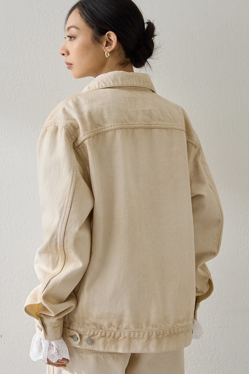 【ウィムガゼット/Whim Gazette】のサンフェードデニムGジャン 人気、トレンドファッション・服の通販 founy(ファニー) ファッション Fashion レディースファッション Fashion for Women アウター Coat / Outerwear Collection レディースジャケット・軽アウター Jackets 2026年 2026 コンパクト Compact, Small Size シンプル Simple, Minimal ジャケット Jacket, Outerwear ボトム Bottoms, Lower Wear 夏 Summer 春 Spring S/S・春夏 SS, Spring/Summer, Warm Season other-4|ID: prp329100004861709 ipo3291000000036050623