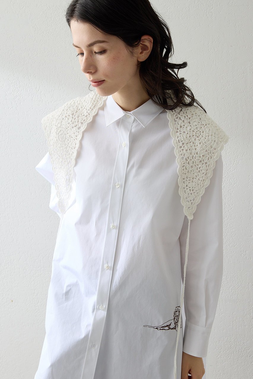 【ウィムガゼット/Whim Gazette】のクロシェニットスカーフ 人気、トレンドファッション・服の通販 founy(ファニー) 　ファッション　Fashion　レディースファッション　Fashion for Women　ストール　Soft & Warm Scarves　マフラー・スヌード / 冬小物の定番　Scarves & Mufflers　2026年　2026　クロシェ　Crochet, Knitted Lace　スカーフ　Scarf, Neckwear　ストール　Stole, Wrap　マフラー　Scarf, Muffler　夏　Summer　春　Spring　S/S・春夏　SS, Spring/Summer, Warm Season　 other-1|ID: prp329100004861710 ipo3291000000036050632