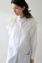 【ウィムガゼット/Whim Gazette】のクロシェニットスカーフ 人気、トレンドファッション・服の通販 founy(ファニー) ファッション Fashion レディースファッション Fashion for Women ストール Soft & Warm Scarves マフラー・スヌード / 冬小物の定番 Scarves & Mufflers 2026年 2026 クロシェ Crochet, Knitted Lace スカーフ Scarf, Neckwear ストール Stole, Wrap マフラー Scarf, Muffler 夏 Summer 春 Spring S/S・春夏 SS, Spring/Summer, Warm Season thumbnail オフホワイト|ID: prp329100004861710 ipo3291000000036050634