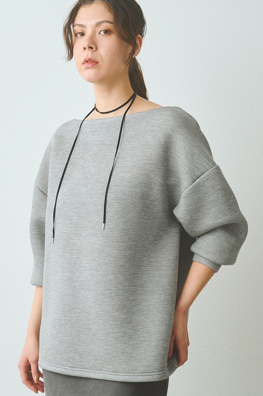 【ウィムガゼット/Whim Gazette】のオフショルダンボールプルオーバー 人気、トレンドファッション・服の通販 founy(ファニー) 　ファッション　Fashion　レディースファッション　Fashion for Women　トップス・カットソー　Cut & Sew Tops　シャツ・ブラウス・オフィスカジュアル　Elegant Blouses & Button-Ups　ロングTシャツ・Tシャツ　Longline T-Shirts & Tees　カジュアルプルオーバー・ニットトップス　Pullovers & Knit Tops / Casual Pullovers　カットソー・ベーシックTシャツ　Cut-and-Sewn Tops / Stretch Tees & Basics　2026年　2026　スリーブ　Sleeve, Long Sleeve / Short Sleeve　フォルム　Silhouette, Form　ロング　Long, Long-Length　夏　Summer　春　Spring　S/S・春夏　SS, Spring/Summer, Warm Season　other-6|ID: prp329100004861713 ipo3291000000036050675